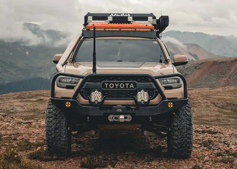 Load image into Gallery viewer, Hi-Lite Overland Toyota Tacoma Front Bumper 3rd Gen (2016-2023) [Bull Bar]
