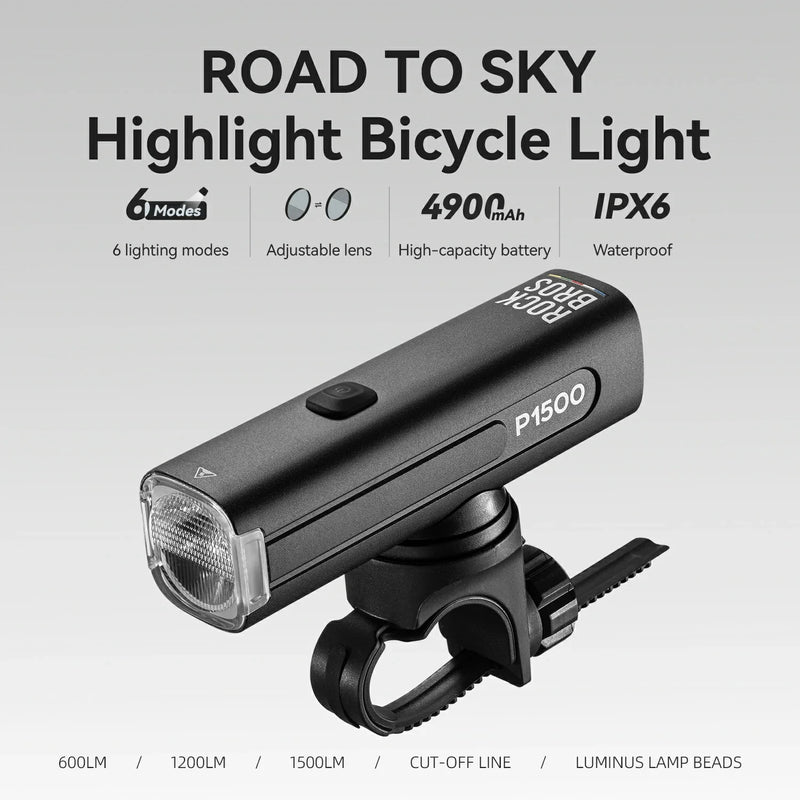 Load image into Gallery viewer, ROAD TO SKY Highlight 600/1200/1500lm usb-c
