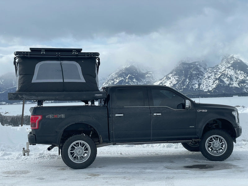 Load image into Gallery viewer, BillieBars Ford F150, F250, F350 - Bed Rack For Retractable Covers with T-slots
