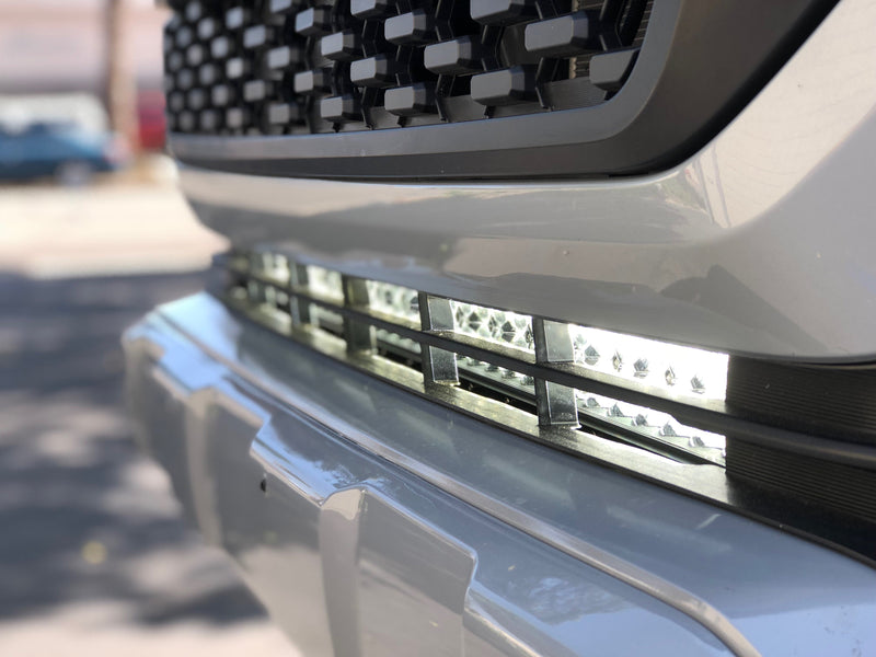 Load image into Gallery viewer, 32" Lower Bumper Hidden LED Light Bar Kit Fits 2016-2023 Toyota Tacoma
