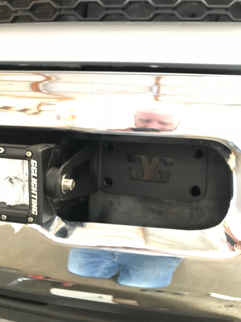 Load image into Gallery viewer, 2009-2018 Dodge Ram 30" Curved Lightbar Bumper Brackets

