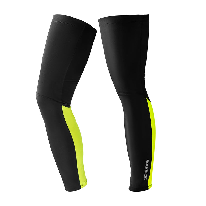 Load image into Gallery viewer, ROCKBROS Thermal Compression Leg Warmers for Men and Women, Full Leg Sleeves for Cycling
