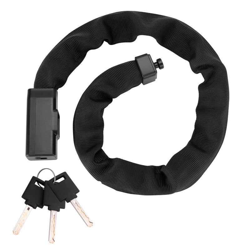 Load image into Gallery viewer, ROCKBROS 8mm Heavy Duty Anti-Theft Bike Chain Lock with Key - 3 Feet Long
