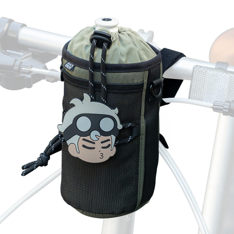 Load image into Gallery viewer, ROCKBROS Bike Water Bottle Holder with Mesh Pockets for Kids Adults
