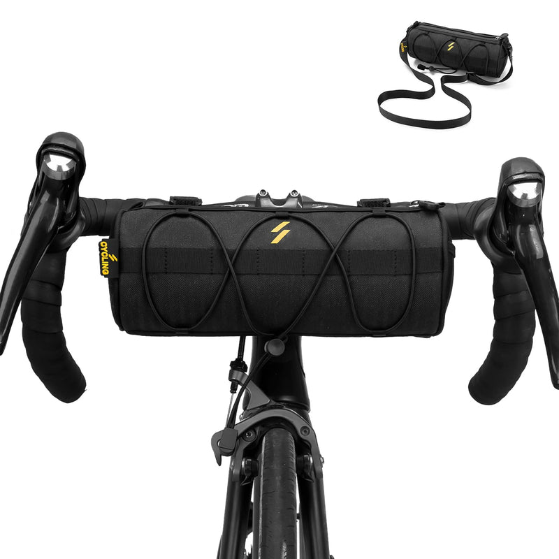 Load image into Gallery viewer, ROCKBROS Small Handlebar Bag Handy Front Bike Storage Pouch with Shoulder Strap Ideal
