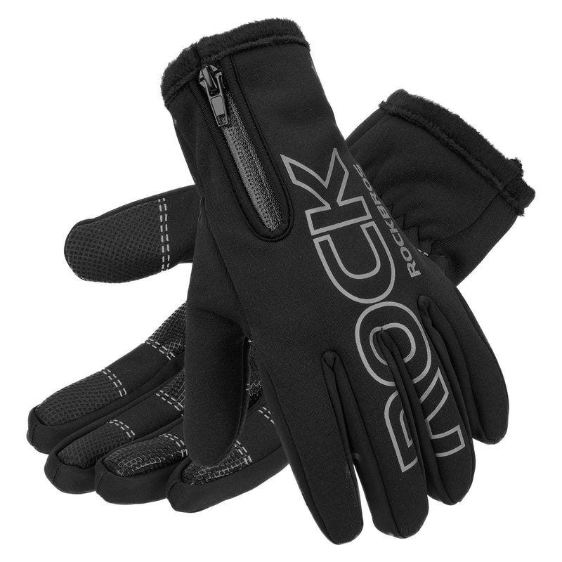 Load image into Gallery viewer, ROCKBROS Winter Cycling Gloves, Water-Resistant, Touch Screen, Anti-Slip Full Finger Gloves
