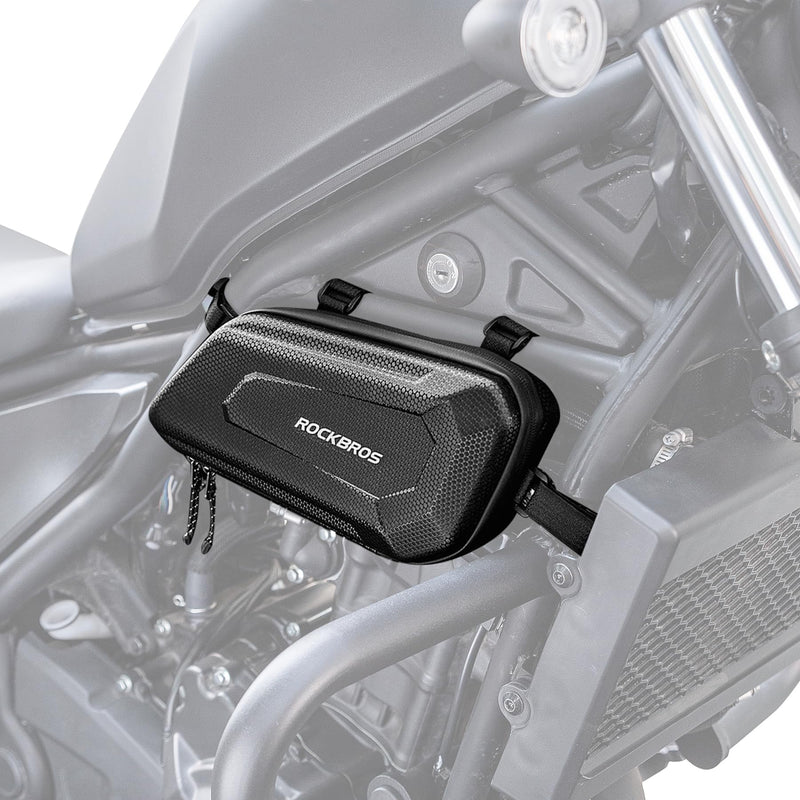 Load image into Gallery viewer, ROCKBROS EVA Hard Shell Motorcycle Tool Bag - Water-Resistant Triangle Side Bag
