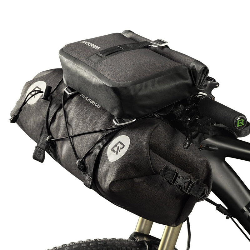 Load image into Gallery viewer, ROCKBROS 12L-20L Waterproof Bikepacking Handlebar Bags with 2 Dry Packs for Bikes
