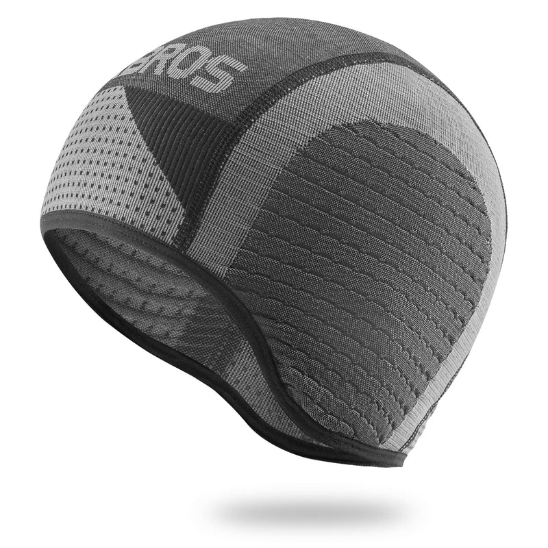 Load image into Gallery viewer, ROCKBROS Winter Cycling Skull Cap Thermal Helmet Liner with Earflaps for Men  Women
