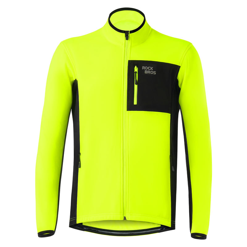 Load image into Gallery viewer, ROCKBROS Cycling Thermal Bike Jackets Winter Warm UP Breathable Windproof 3 Pockets
