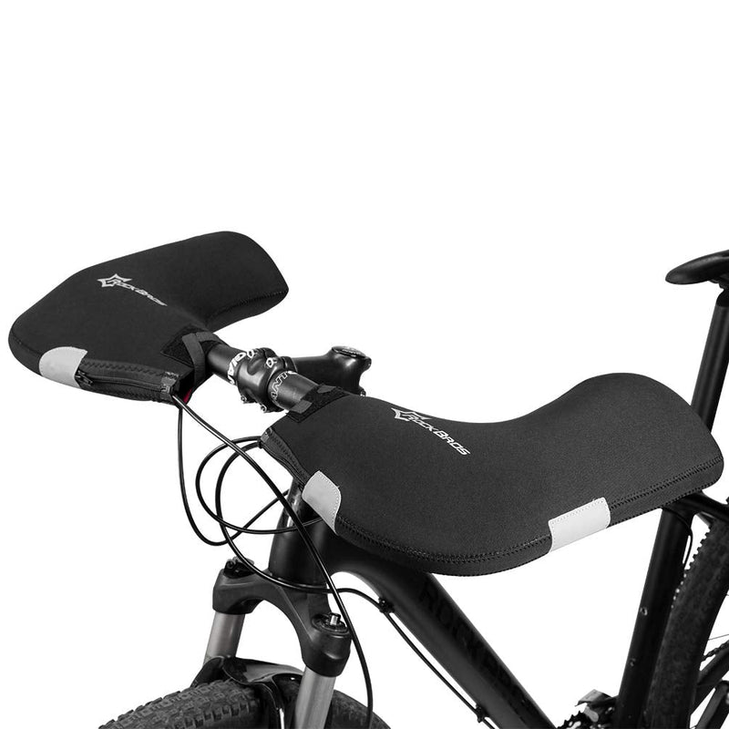 Load image into Gallery viewer, ROCKBROS Handlebar Mittens - Cold Weather Windproof MTB Bar Covers
