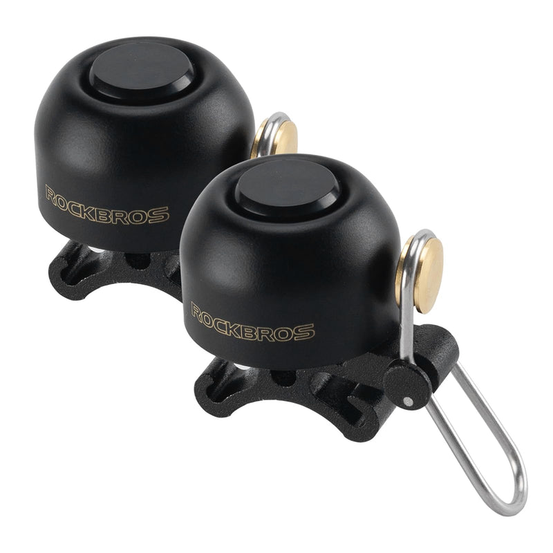 Load image into Gallery viewer, ROCKBROS 100dB Bike Bell, Loud Bicycle Bell for Adults &amp; Kids, Fits 0.87-1.34in Handlebars
