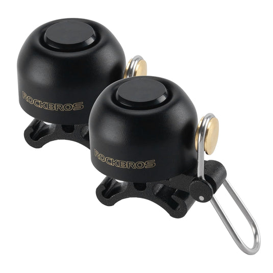 ROCKBROS 100dB Bike Bell, Loud Bicycle Bell for Adults & Kids, Fits 0.87-1.34in Handlebars