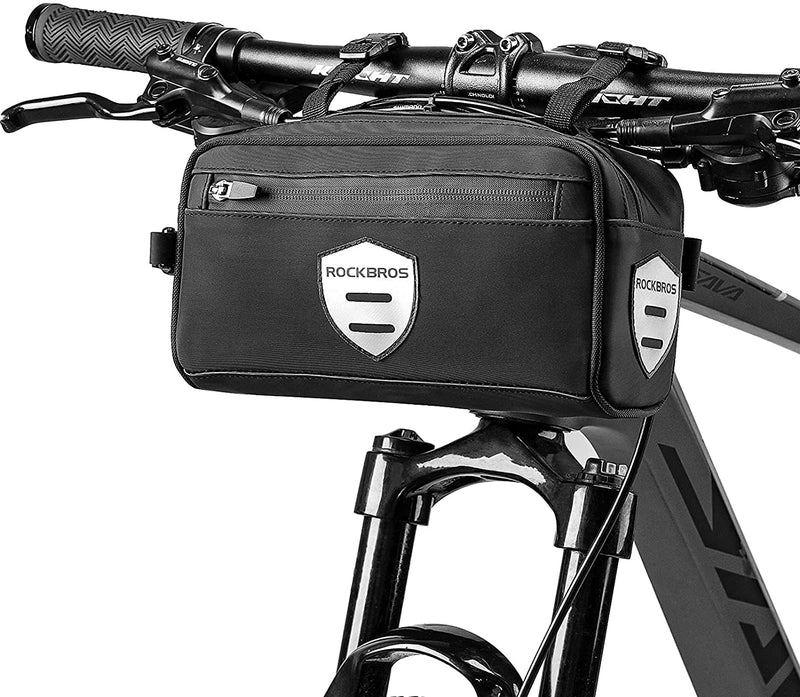 Load image into Gallery viewer, ROCKBROS Bike Handlebar  Front Frame Bag with Removable Shoulder Strap for Cycling
