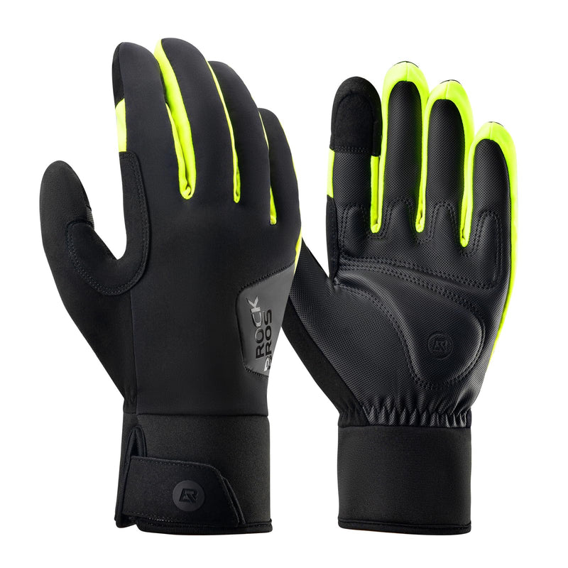 Load image into Gallery viewer, ROCKBROS Windproof Winter Cycling  Padded Thermal  Gloves for Men Women
