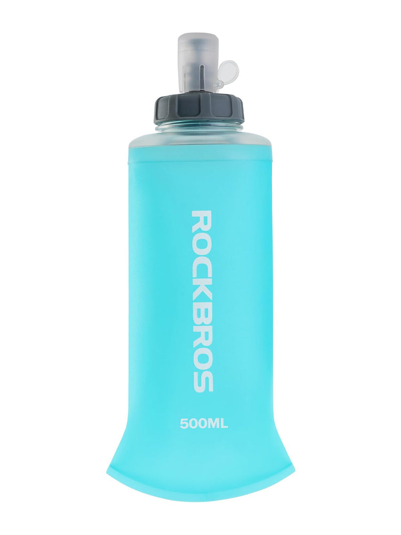 Load image into Gallery viewer, ROCKBROS 500ml Collapsible Soft Flask Flexible Water Bottle for Running, Hiking, Cycling Skiing
