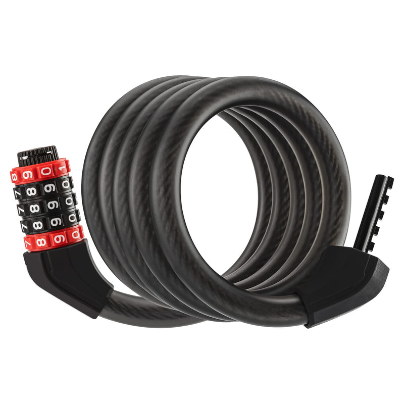 Load image into Gallery viewer, ROCKBROS 5-Digit Bike Lock Cable 70 Inch Combination Lock (5.9ft)
