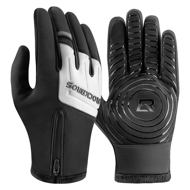 Load image into Gallery viewer, ROCKBROS Winter Cycling Thermal Running Ski Touchscreen Snow Gloves for Outdoor Sports
