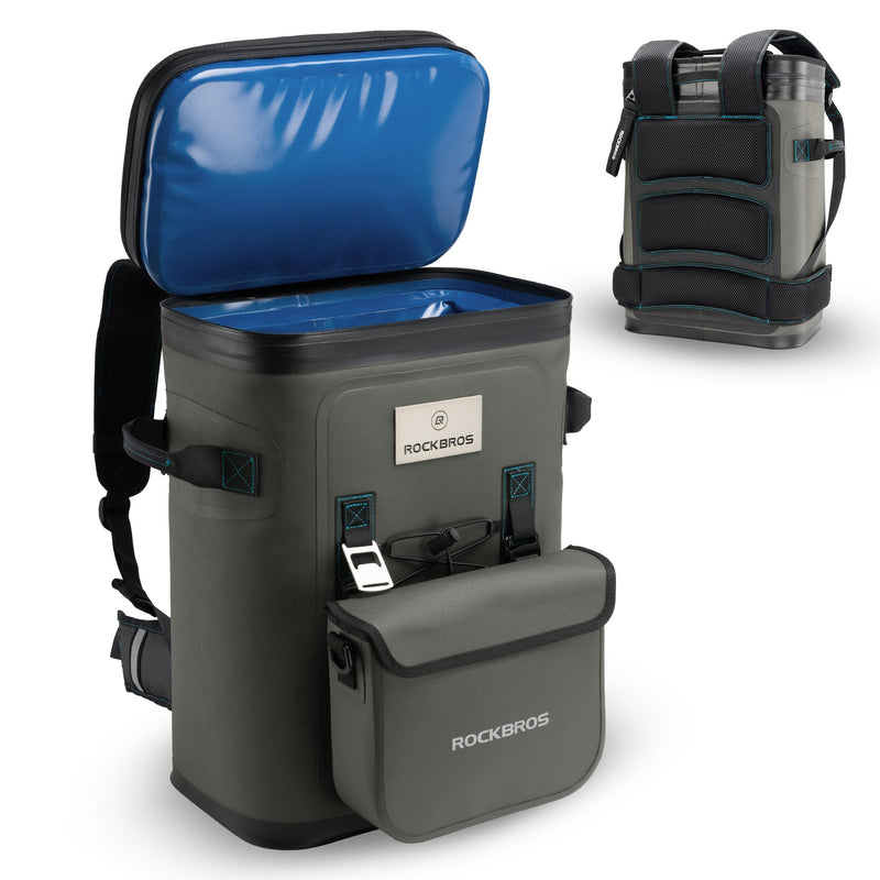 Load image into Gallery viewer, ROCKBROS Backpack Cooler 36 Can Insulated Portable Cooler Waterproof Soft Cooler
