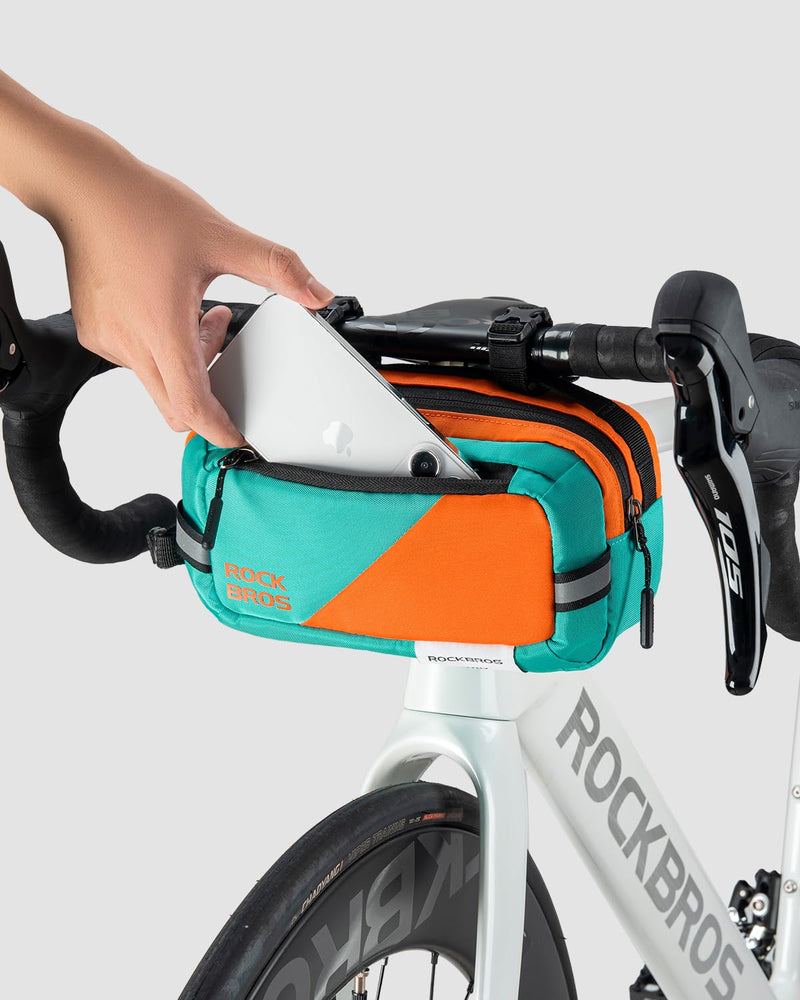 Load image into Gallery viewer, ROCKBROS Urban Rider Series Bike Handlebar Bag Large Capacity Shoulder Strap
