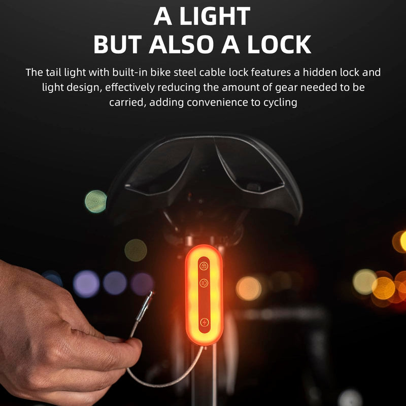 Load image into Gallery viewer, Bluetooth Lock Light Brake Sense Diurnal Light
