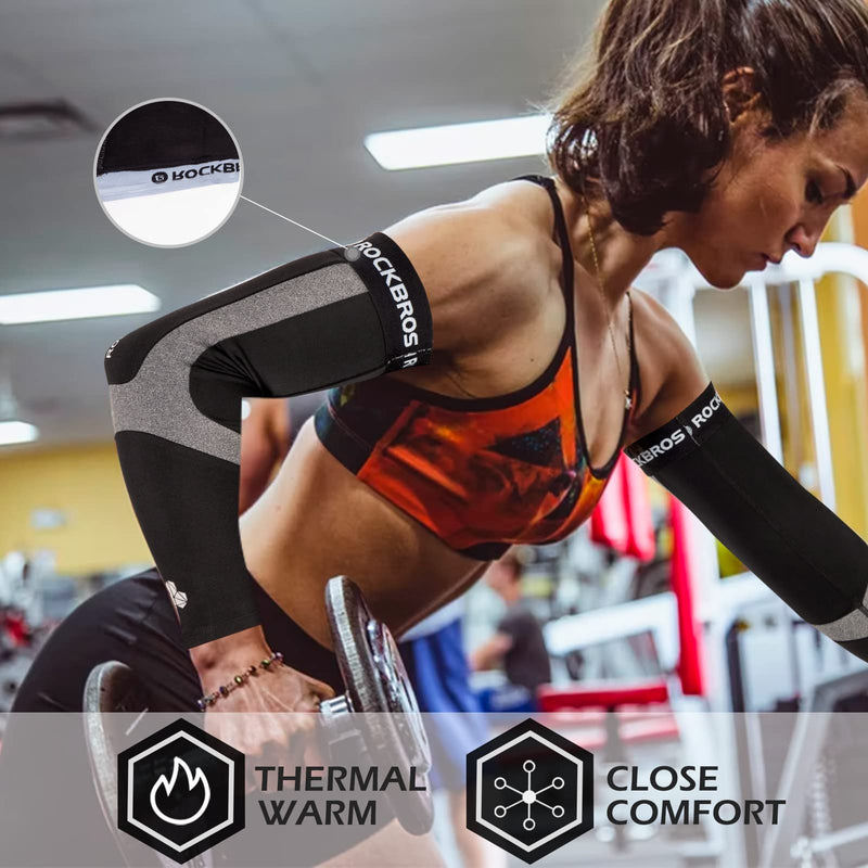 Load image into Gallery viewer, ROCKBROS Thermal Arm Warmers for Men &amp; Women, Windproof Winter Sleeves
