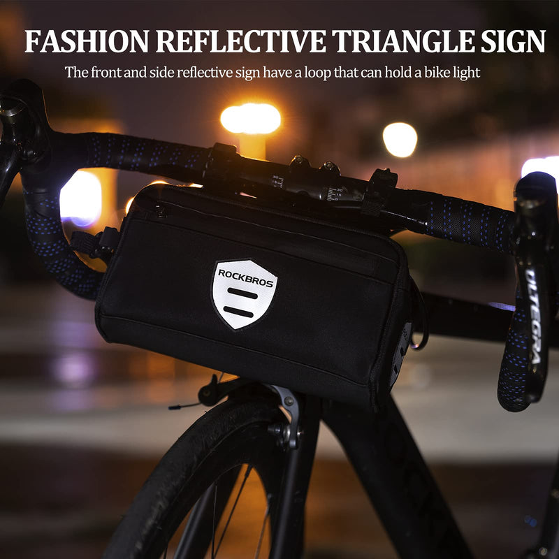 Load image into Gallery viewer, ROCKBROS Bike Handlebar  Front Frame Bag with Removable Shoulder Strap for Cycling
