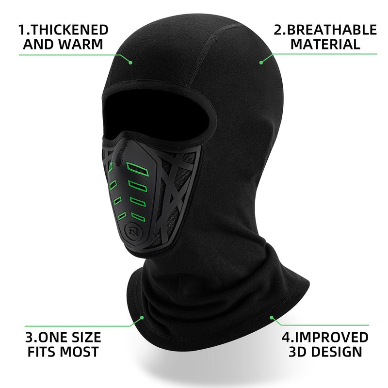 Load image into Gallery viewer, ROCKBROS Balaclava Ski Mask Thermal Windproof Balaclava Mask 3D Design
