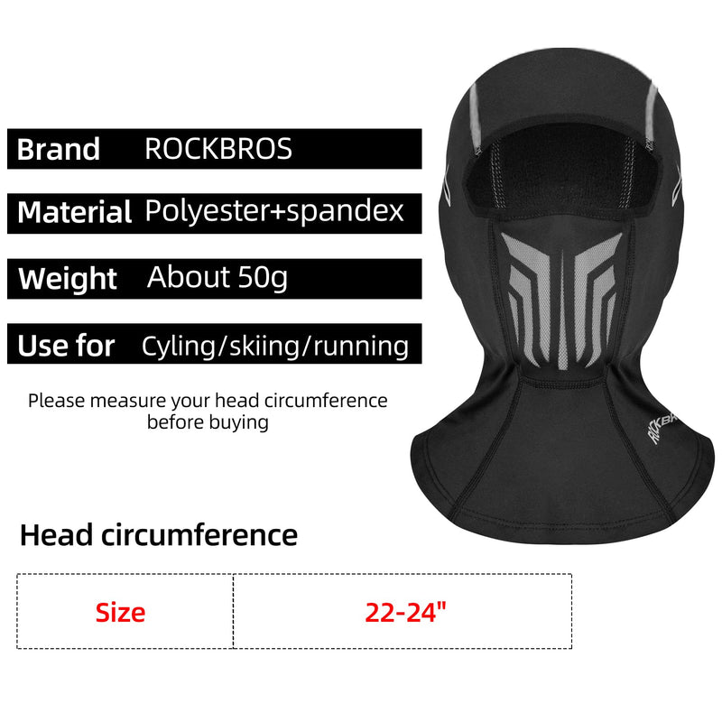 Load image into Gallery viewer, ROCKBROS Windproof Winter Fleece Balaclava for Men - Ski, Cycling, Motorcycle Mask
