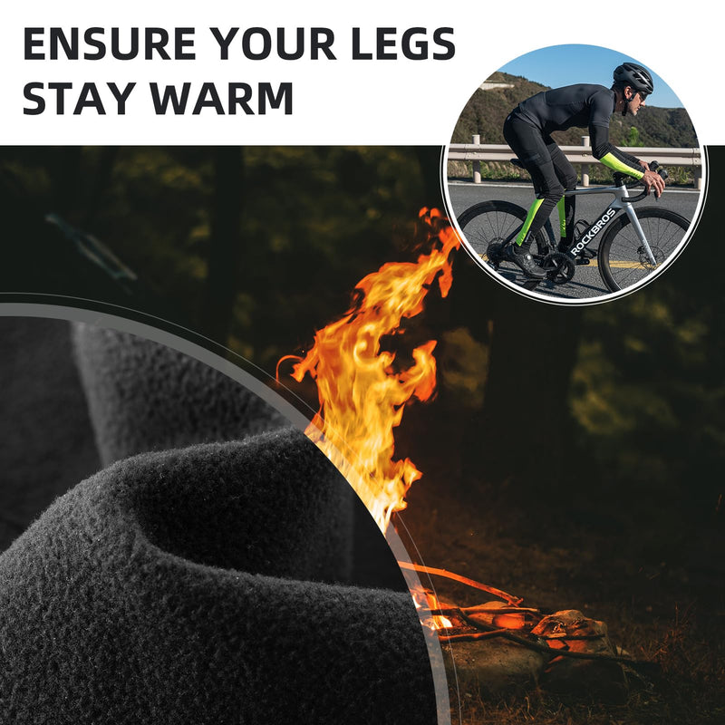 Load image into Gallery viewer, ROCKBROS Thermal Compression Leg Warmers for Men and Women, Full Leg Sleeves for Cycling
