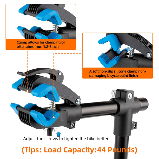 Bench Mount Bike Repair Stand with Secure Clamp