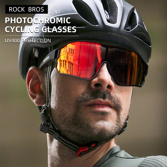 Thickened PC Lens Photochromic Sunglasses (UV400)