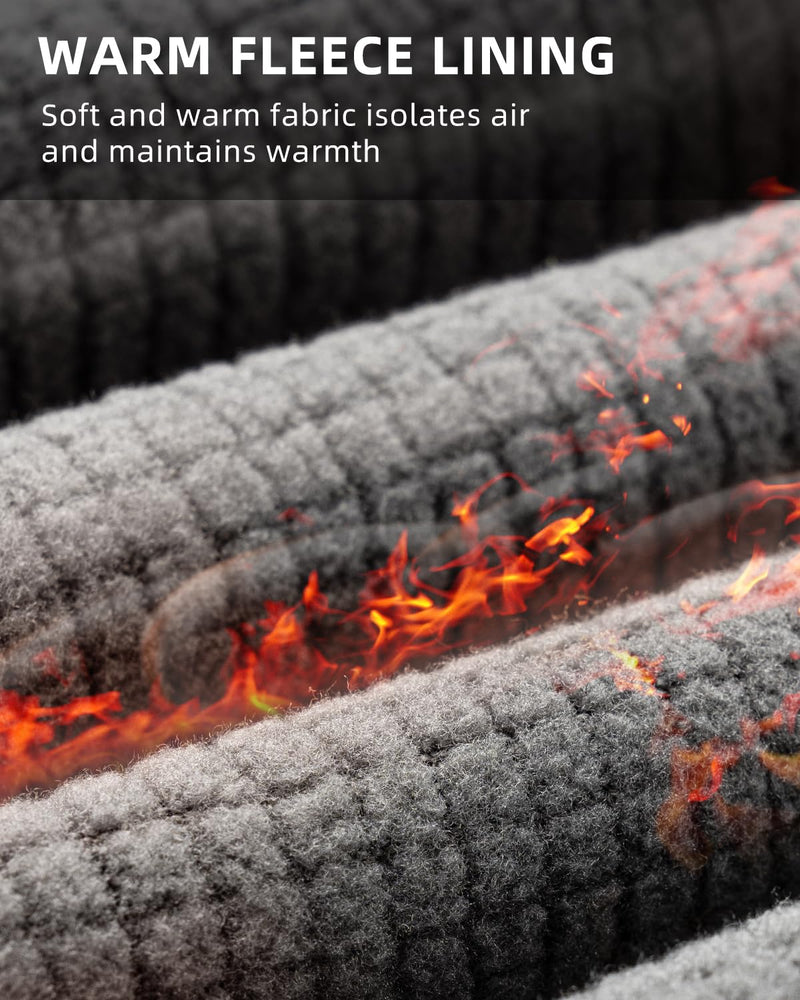 Load image into Gallery viewer, ROCKBROS Men’s Windproof Winter Cycling Pants warmth fleece-lined for  outdoor hiking
