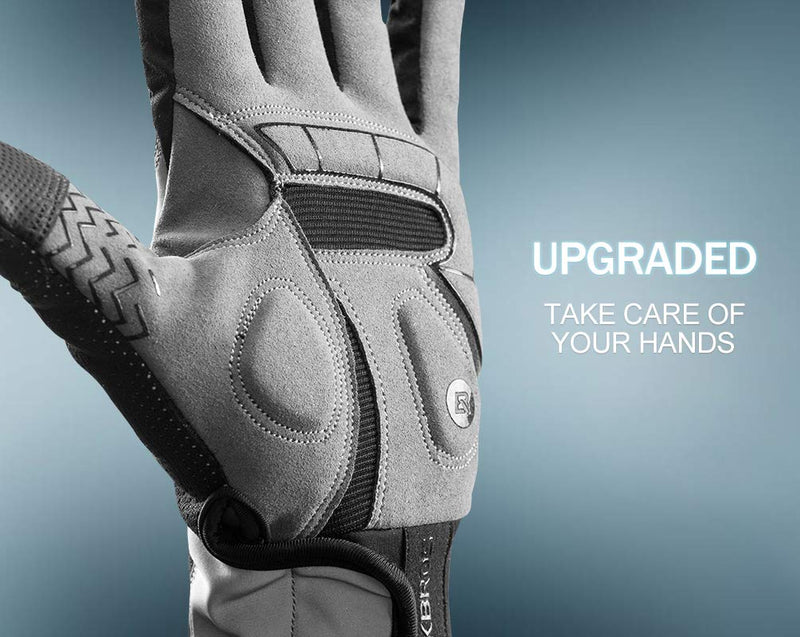 Load image into Gallery viewer, ROCKBROS Full Finger Cycling Gloves for Men, Motorcycle and Mountain Bike Gloves

