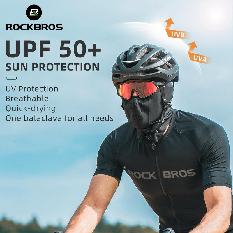 Load image into Gallery viewer, ROCKBROS Summer Face Mask – Lightweight, Cooling Balaclava for Outdoor Sports
