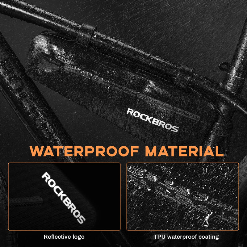 Load image into Gallery viewer, ROCKBROS Bike Top Tube Bag Bike Frame Bag For Super 73Waterproof  2 pieces combi
