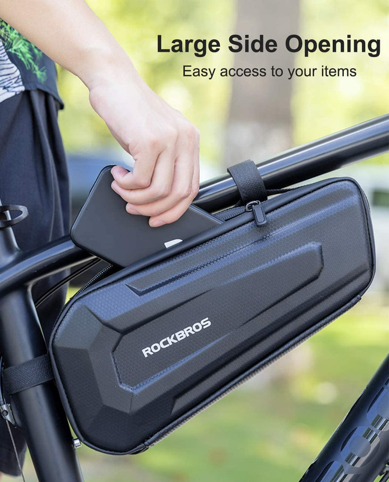 Load image into Gallery viewer, ROCKBROS 1.5L/2.5L Water-Resistant EVA Bike Frame Bag, Under Top Tube Triangle Storage
