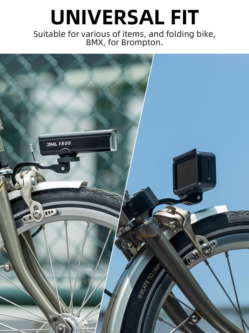 Load image into Gallery viewer, Front Headlight Extender Bracket for Folding Bicycles
