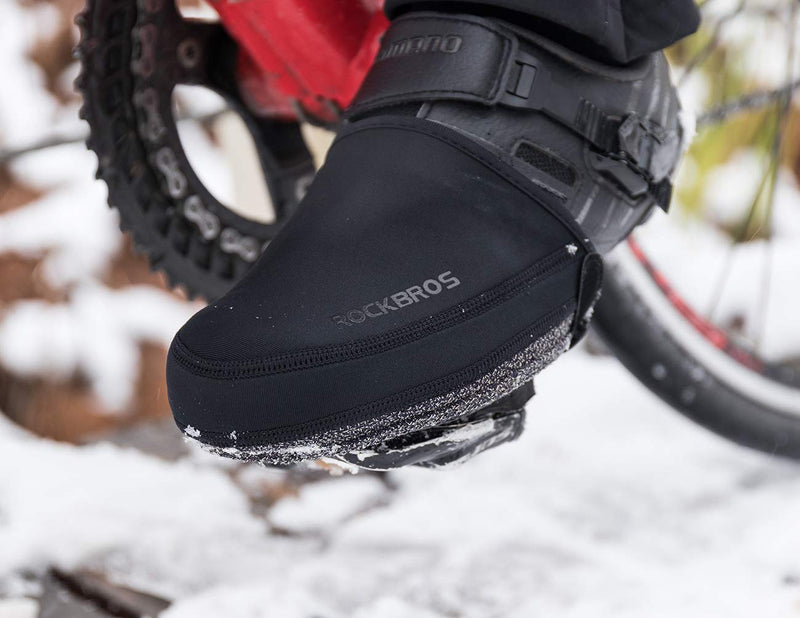 Load image into Gallery viewer, ROCKBROS Thermal Windproof Toe Covers for Cycling Shoes
