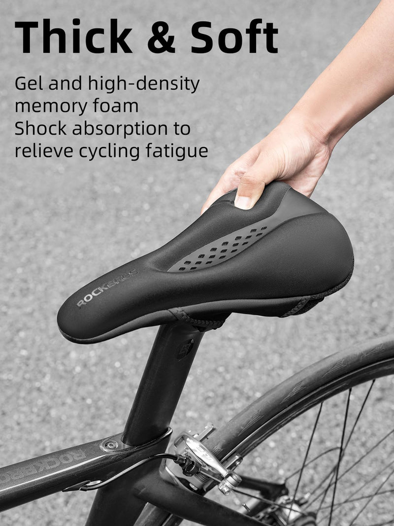 Load image into Gallery viewer, ROCKBROS Gel Bike Seat Cover Comfortable Padded Cushion for Peloton
