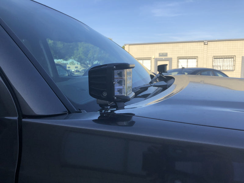 Load image into Gallery viewer, Low Profile LED Ditch Light Brackets Kit For 2005-2015 Toyota Tacoma
