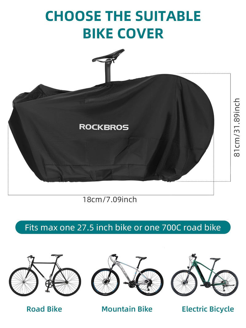 Load image into Gallery viewer, ROCKBROS Bike Cover for 19-27.5 inches Bikes Bike Storage Bag Foldable Storage Bag

