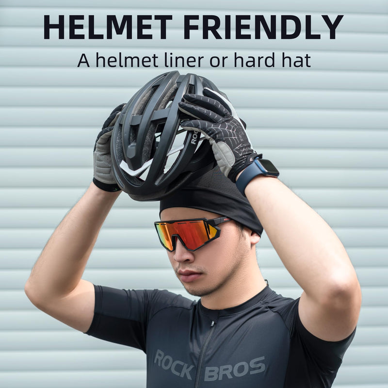 Load image into Gallery viewer, ROCKBROS Cycling Running Cap - UV Protection, Lightweight Helmet Liner
