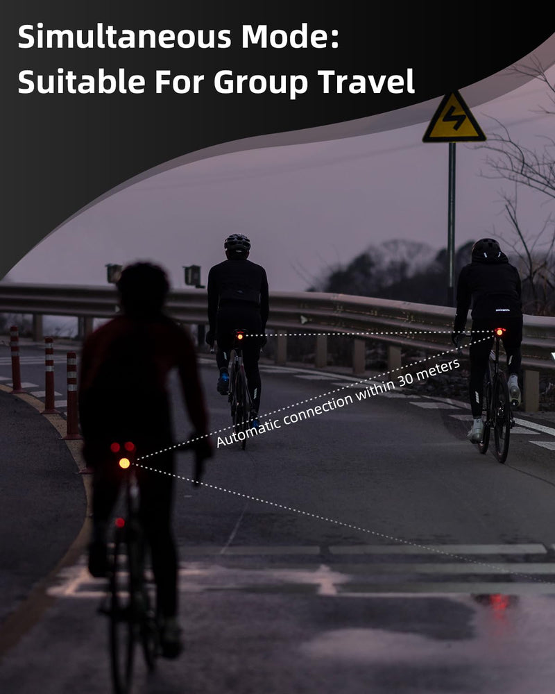 Load image into Gallery viewer, Bike Tail Light Brake Sense USB-C
