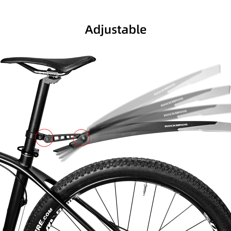 Load image into Gallery viewer, ROCKBROS Bike Adjustable MTB Mudguard Front/Rear Cycling Fender Bike Guards
