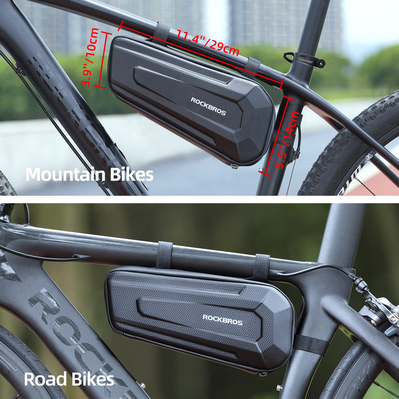 Load image into Gallery viewer, ROCKBROS 1.5L/2.5L Water-Resistant EVA Bike Frame Bag, Under Top Tube Triangle Storage
