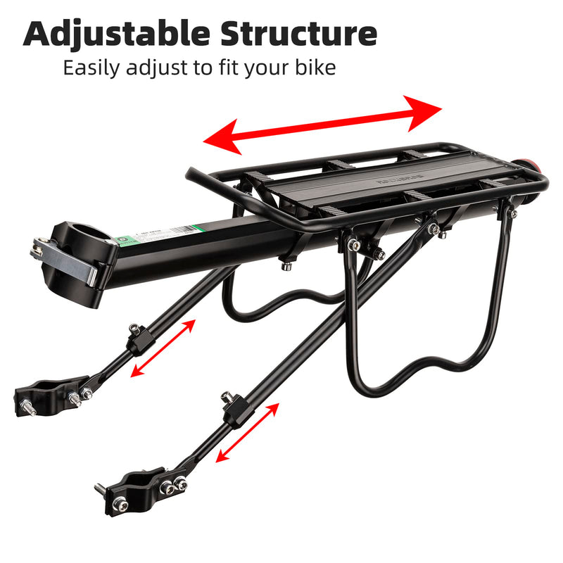 Load image into Gallery viewer, ROCKBROS Bike Cargo Rack Most 165lbs Capacity
