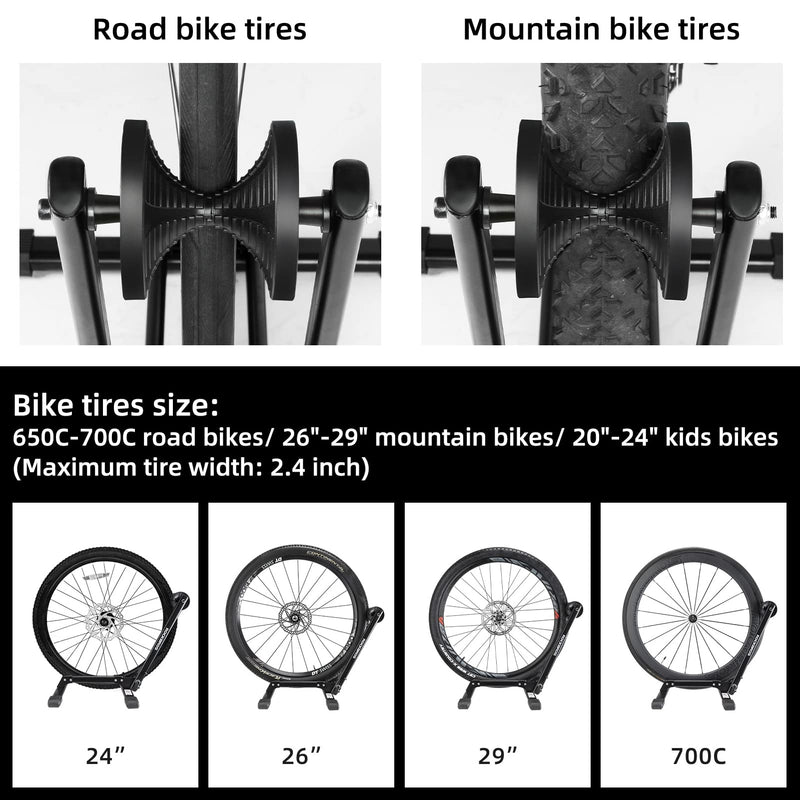 Load image into Gallery viewer, One-Second Foldable Push-In Bike Stand for 20"-29" Wheels
