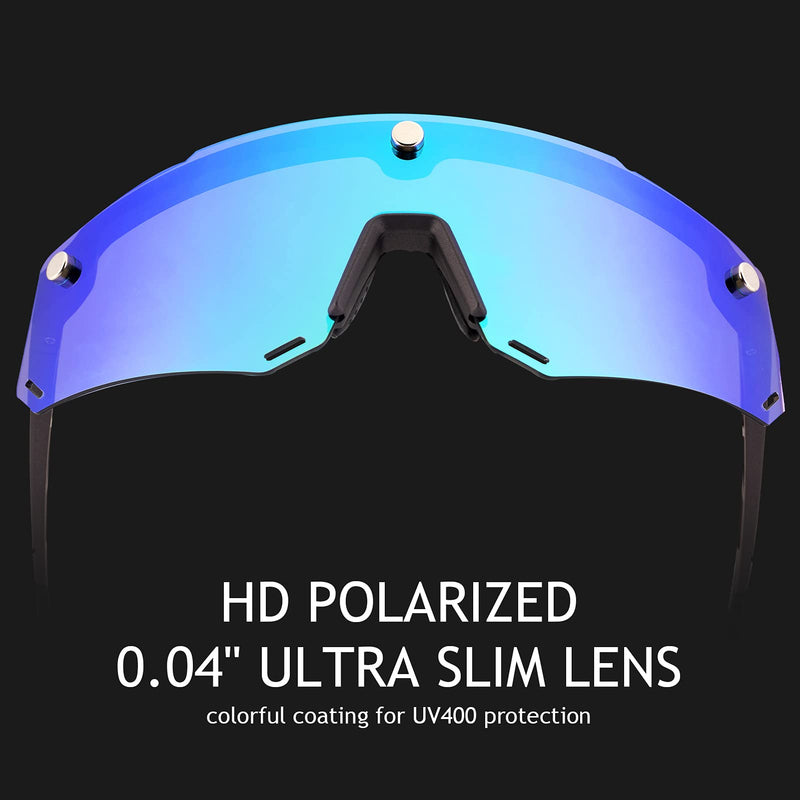 Load image into Gallery viewer, Unisex Polarized Cycling Glasses with 2 Replaceable Lenses
