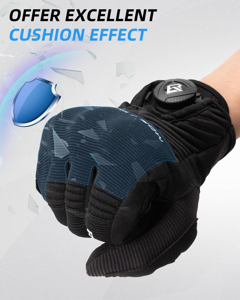 Load image into Gallery viewer, ROCKBROS Motorcycle Gloves for Men Women Touchscreen Hard Knuckles Breathable MTB
